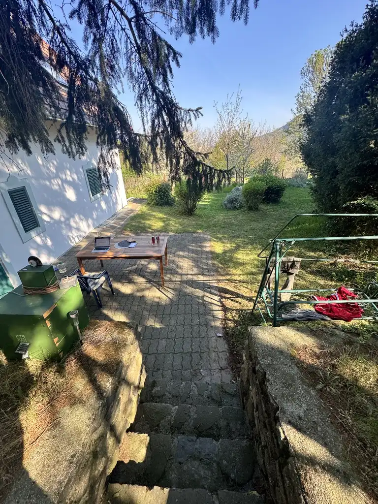 A fergeteges kilátás a felső teraszról