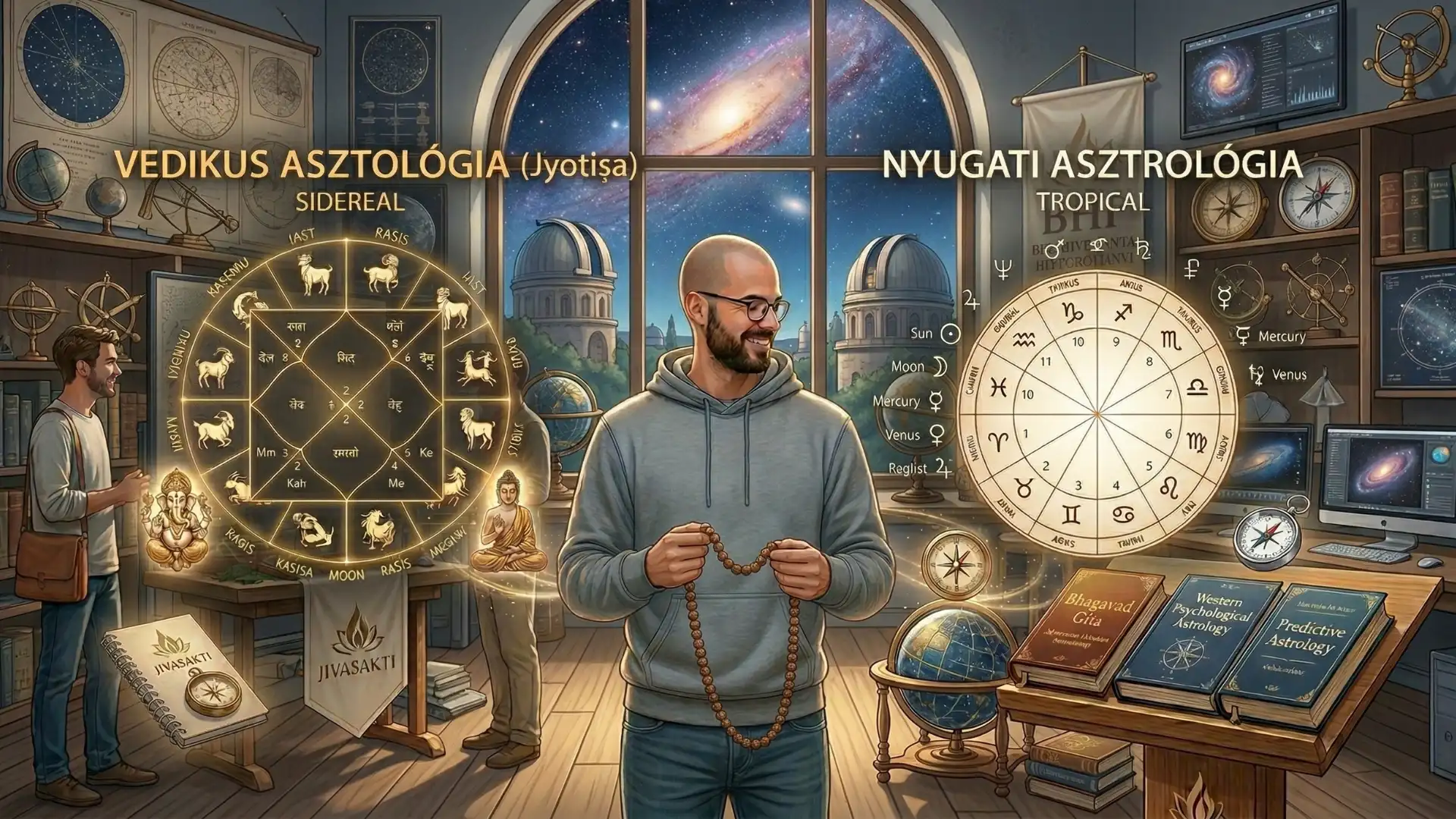 A leglényegesebb különbségek a védikus és a nyugati asztrológia között